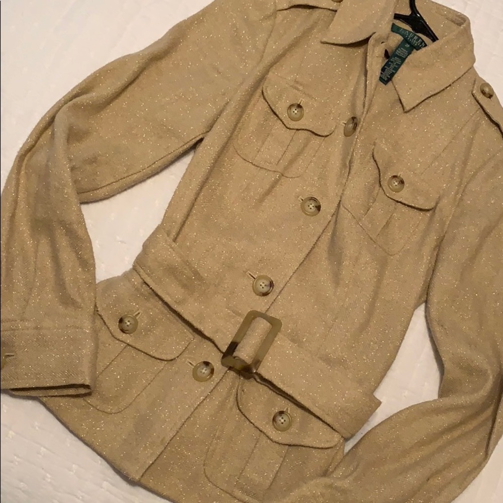 Ralph Lauren Gold Coat